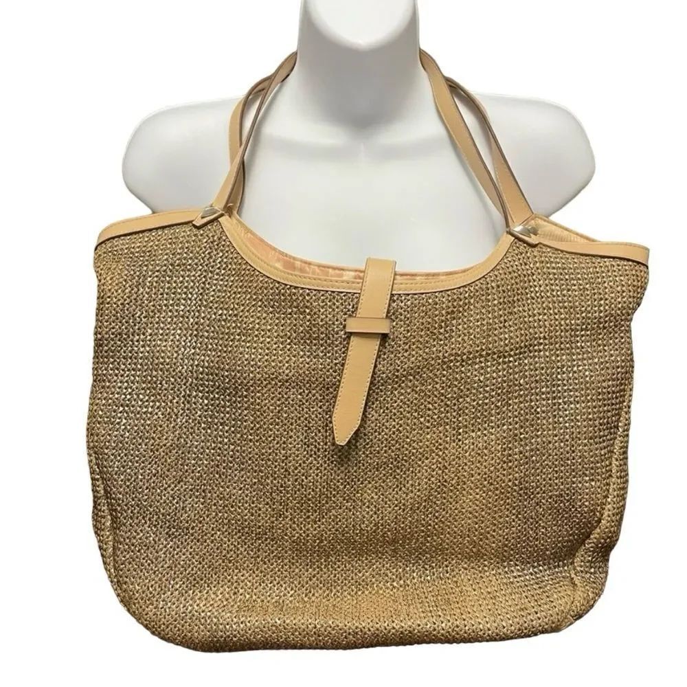 Stella And Dot Riviera Rose Gold Tote Shoulder Purse